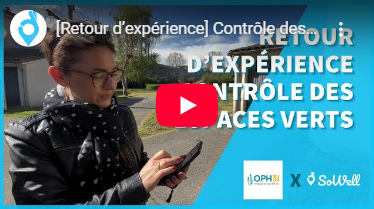 Contrôle des espaces verts – SoWell X OPH31